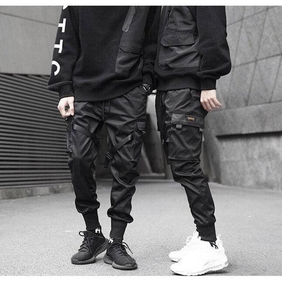 Harajuku Punk Wide Leg Casual Denim Pants